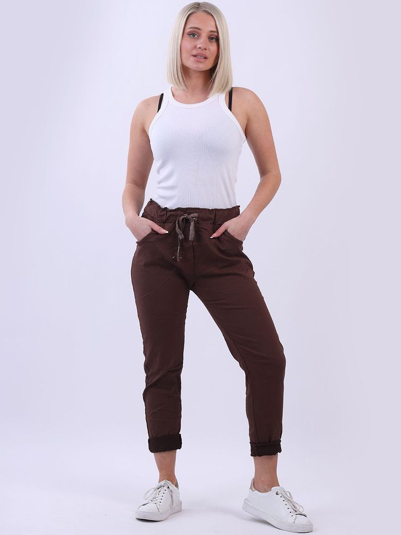 Riley Trousers Chocolate 14-18 image 1